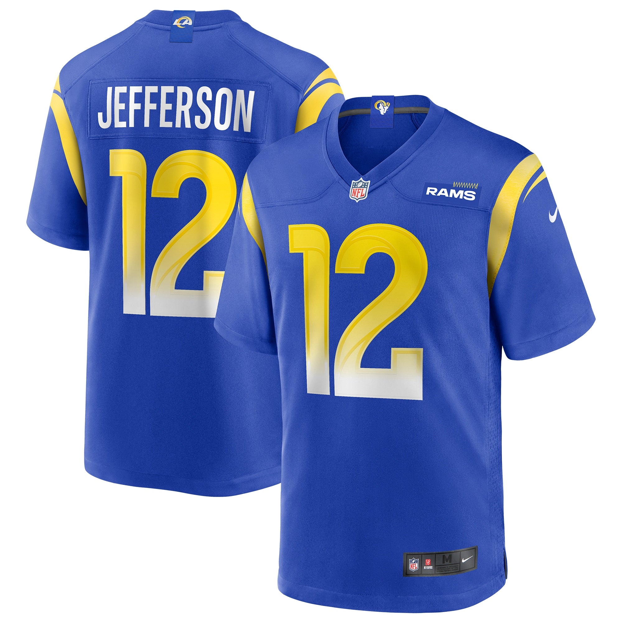 Nike Los Angeles Rams No12 Van Jefferson Camo Men's Stitched NFL Limited 2019 Salute To Service Jersey